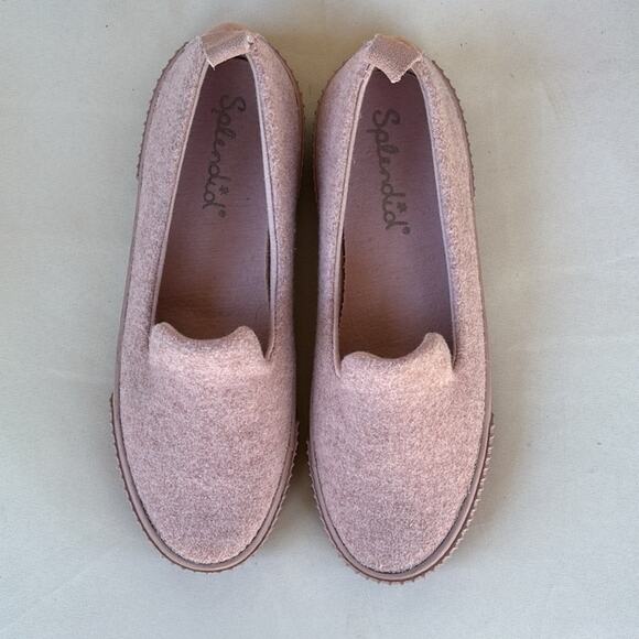 SPLENDID Pink Comfort Tulia Platform Slip On Sneakers Women’s Size 8 NEW - Picture 2 of 9